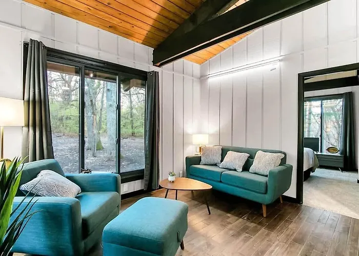 Private 1 Bed W/loft On 5 Wooded Acres + Rock Ferienhaus McHenry