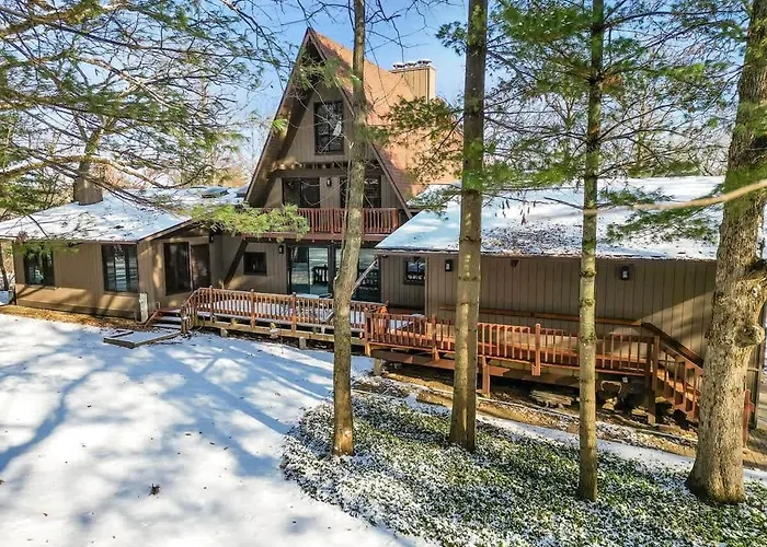 Ferienhaus Private 1 Bed W/loft On 5 Wooded Acres + Rock