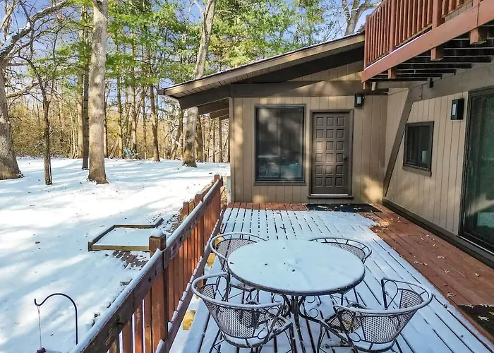 Private 1 Bed W/loft On 5 Wooded Acres + Rock Ferienhaus