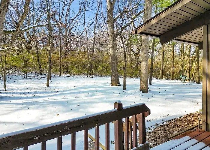 Private 1 Bed W/loft On 5 Wooded Acres + Rock Ferienhaus