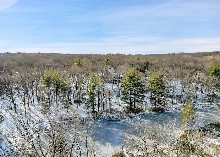Ferienhaus Private 1 Bed W/loft On 5 Wooded Acres + Rock *